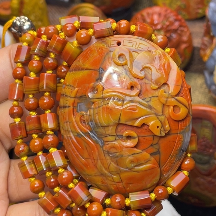 玛瑙/玉髓未镶嵌珠宝奇石北票天马行空，石破天惊3888送链子