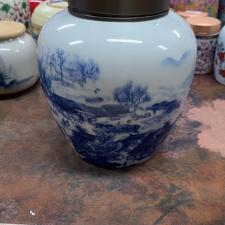 陶瓷罐密封罐茶叶罐储物罐