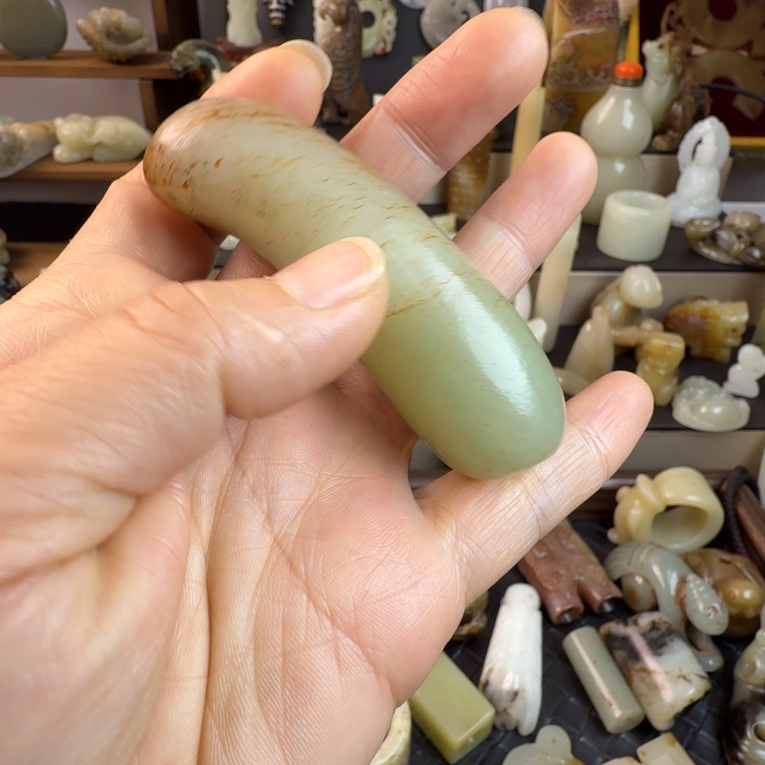 纯***水和田玉未镶嵌颈饰