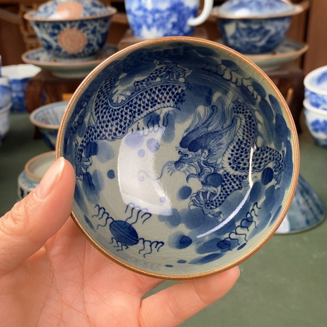 杯景德镇陶瓷手工手绘