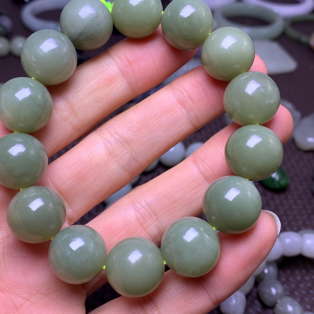 未镶嵌手串和田玉