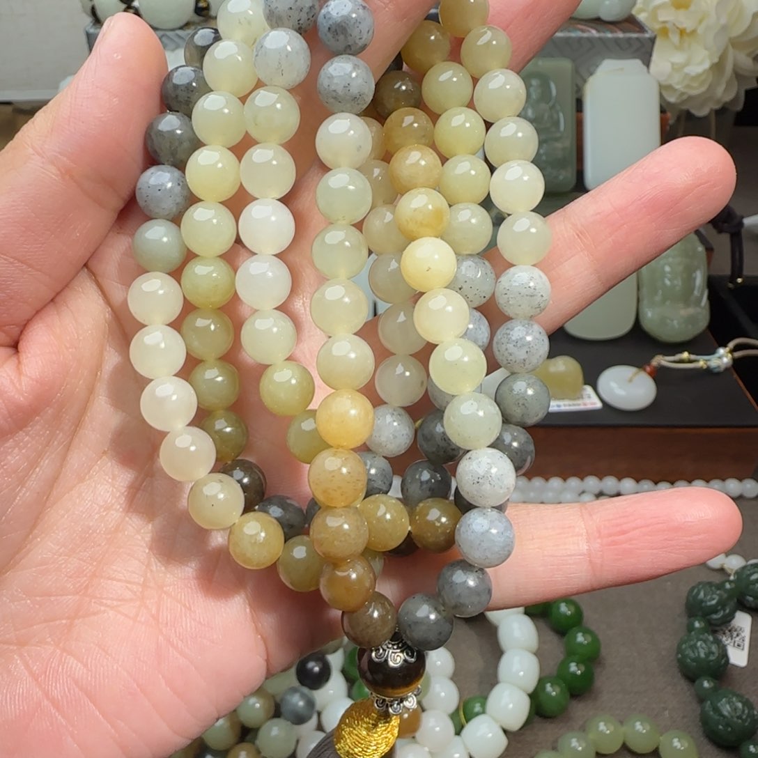 和田玉手链未镶嵌