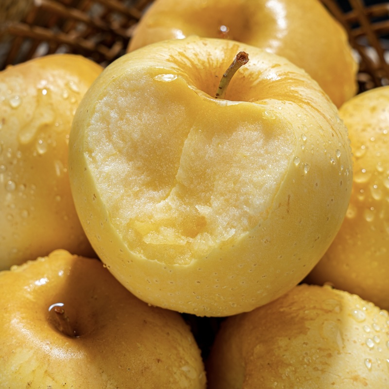 金斑皇后维纳斯苹果4.5斤香甜多汁果香浓郁 果锈越重果子越甜