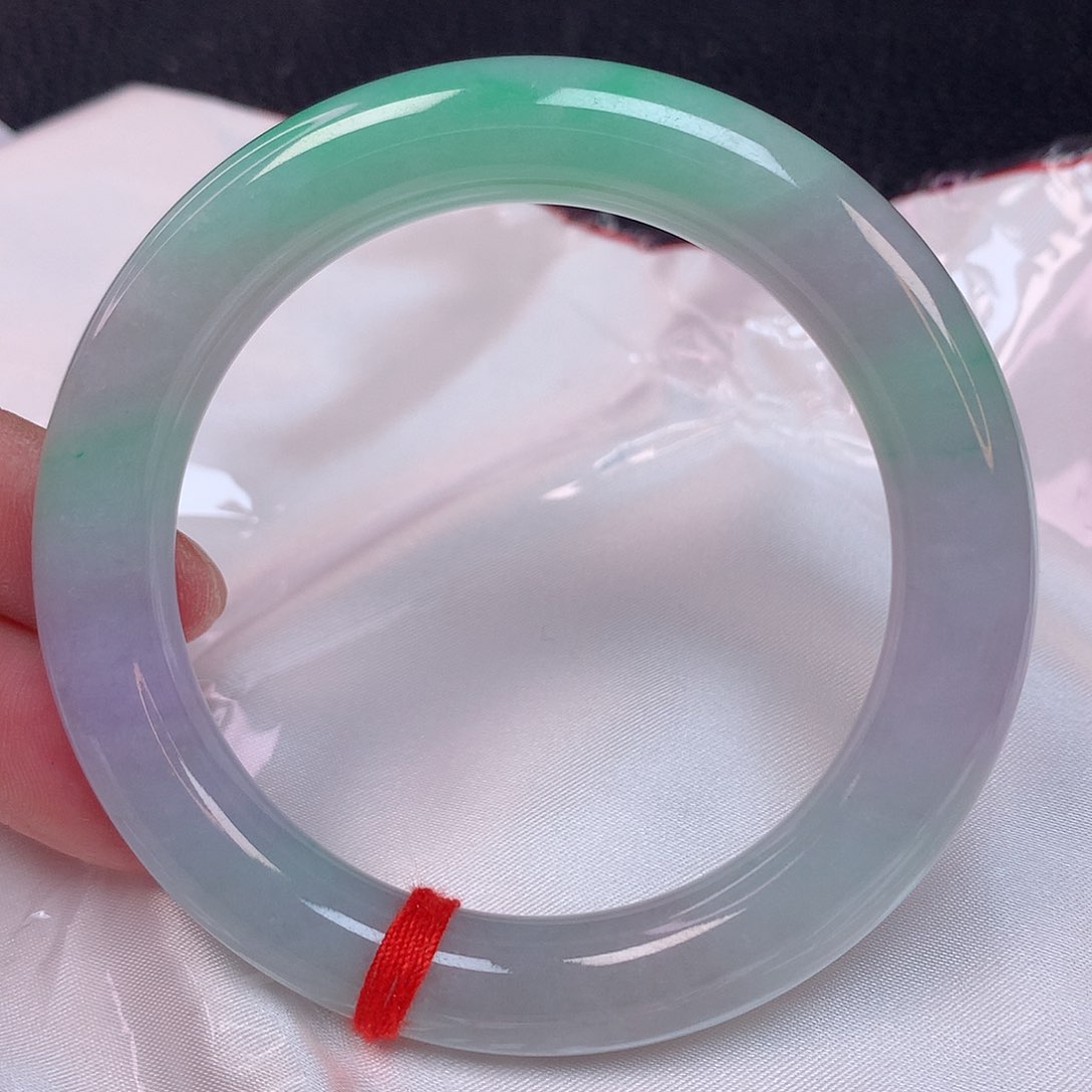 翡翠手镯未镶嵌55 翡翠手镯