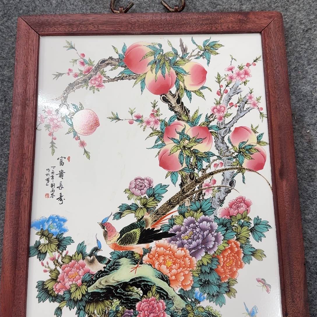 摆件瓷瓷板画瓷板画