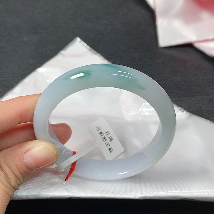 未镶嵌手镯翡翠54圈