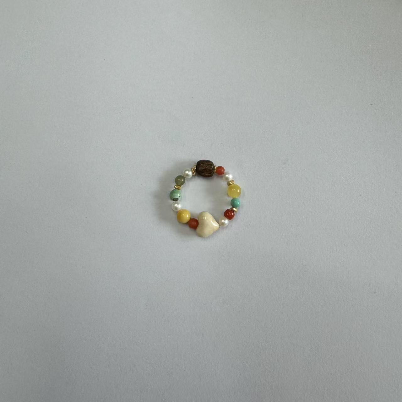 天然多宝设计款戒指轻奢珠宝