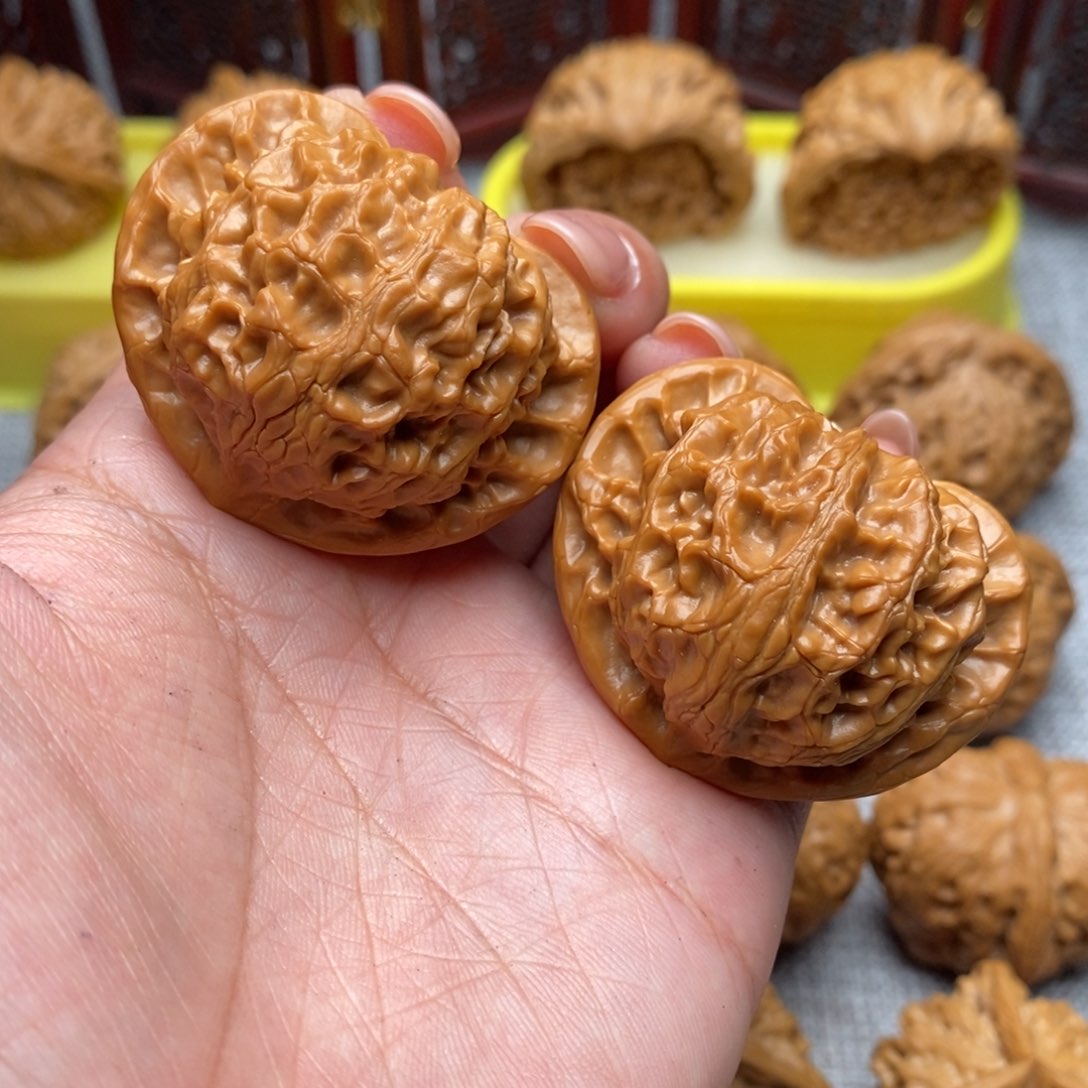 文玩核桃把件宫灯44