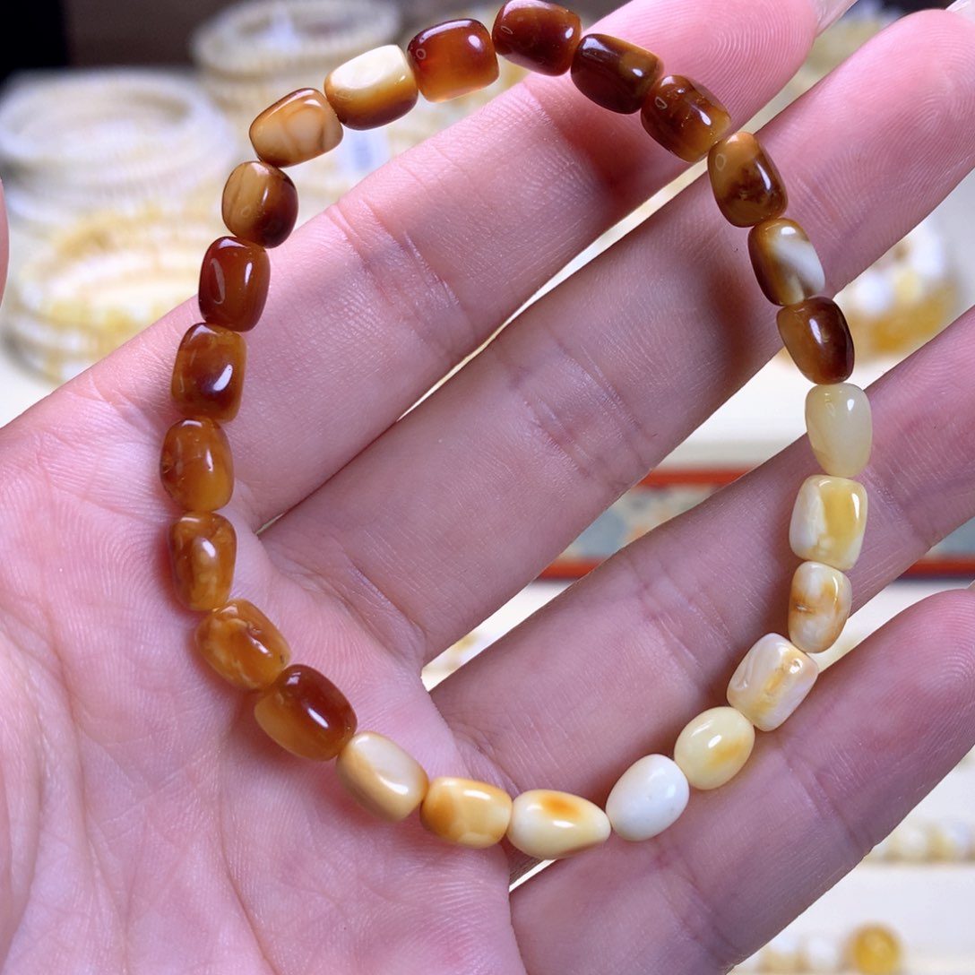 琥珀裸石未镶嵌6毫米