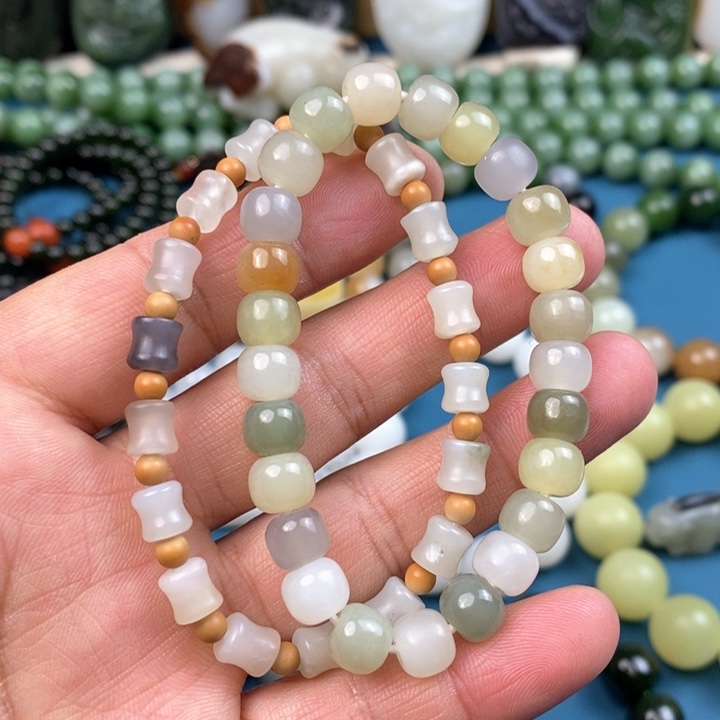 和田玉手链未镶嵌