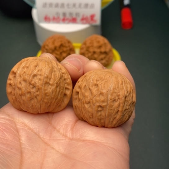 文玩核桃把件34全品铁锤