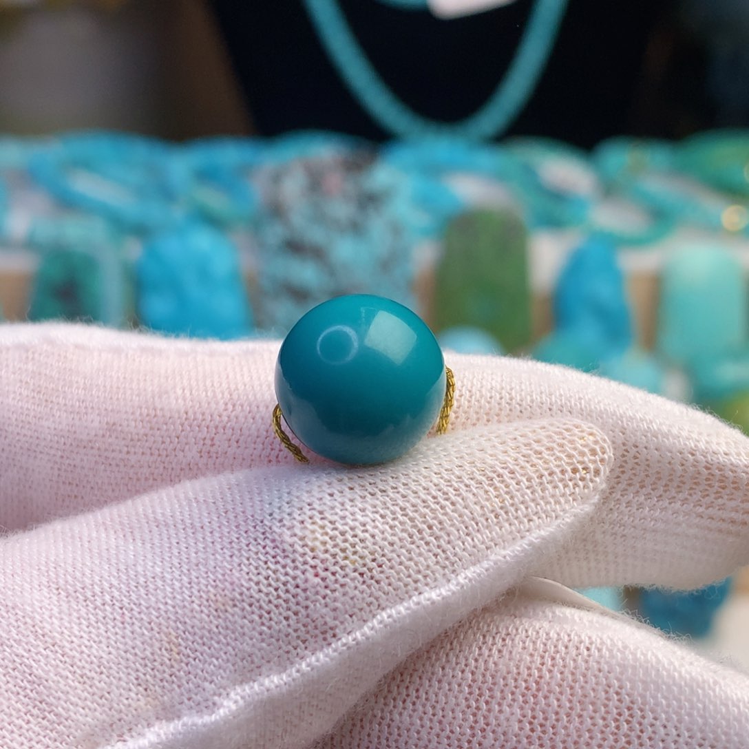 绿松石珠宝奇石未镶嵌