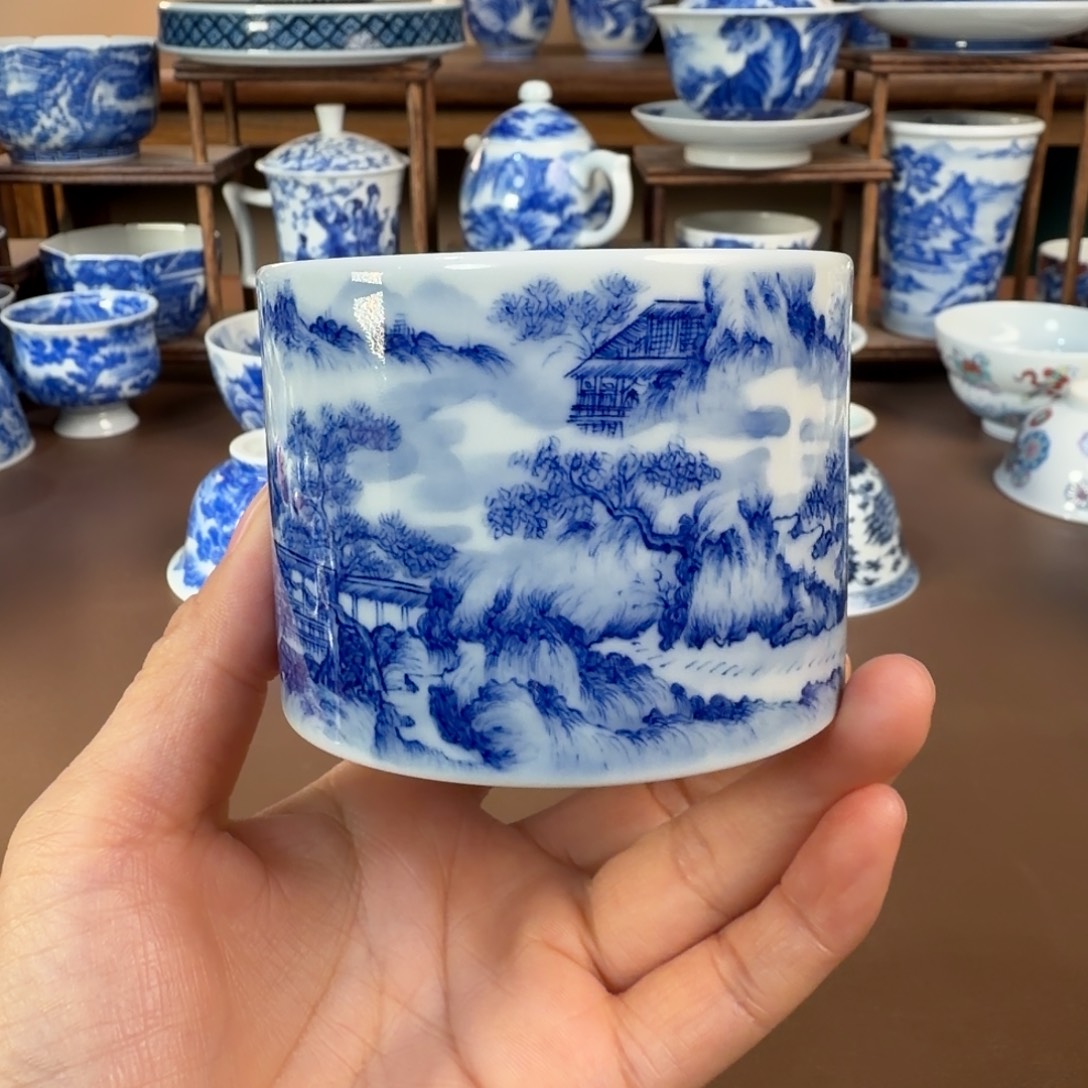 景德镇陶瓷手工手绘