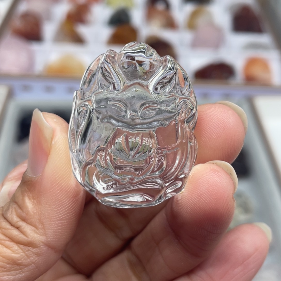 水晶吊坠(不含链)未镶嵌