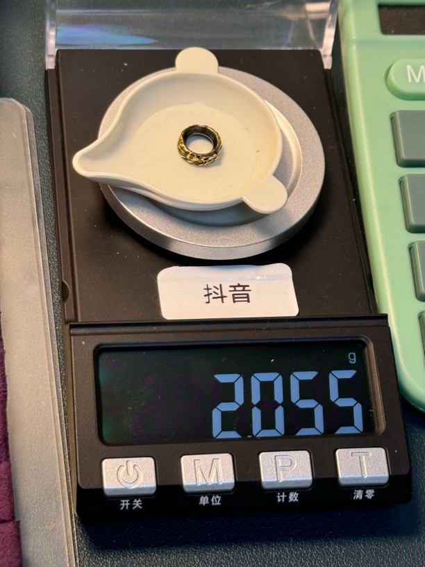 足金999 10mm大鹏鸟卡环2.055g怡
