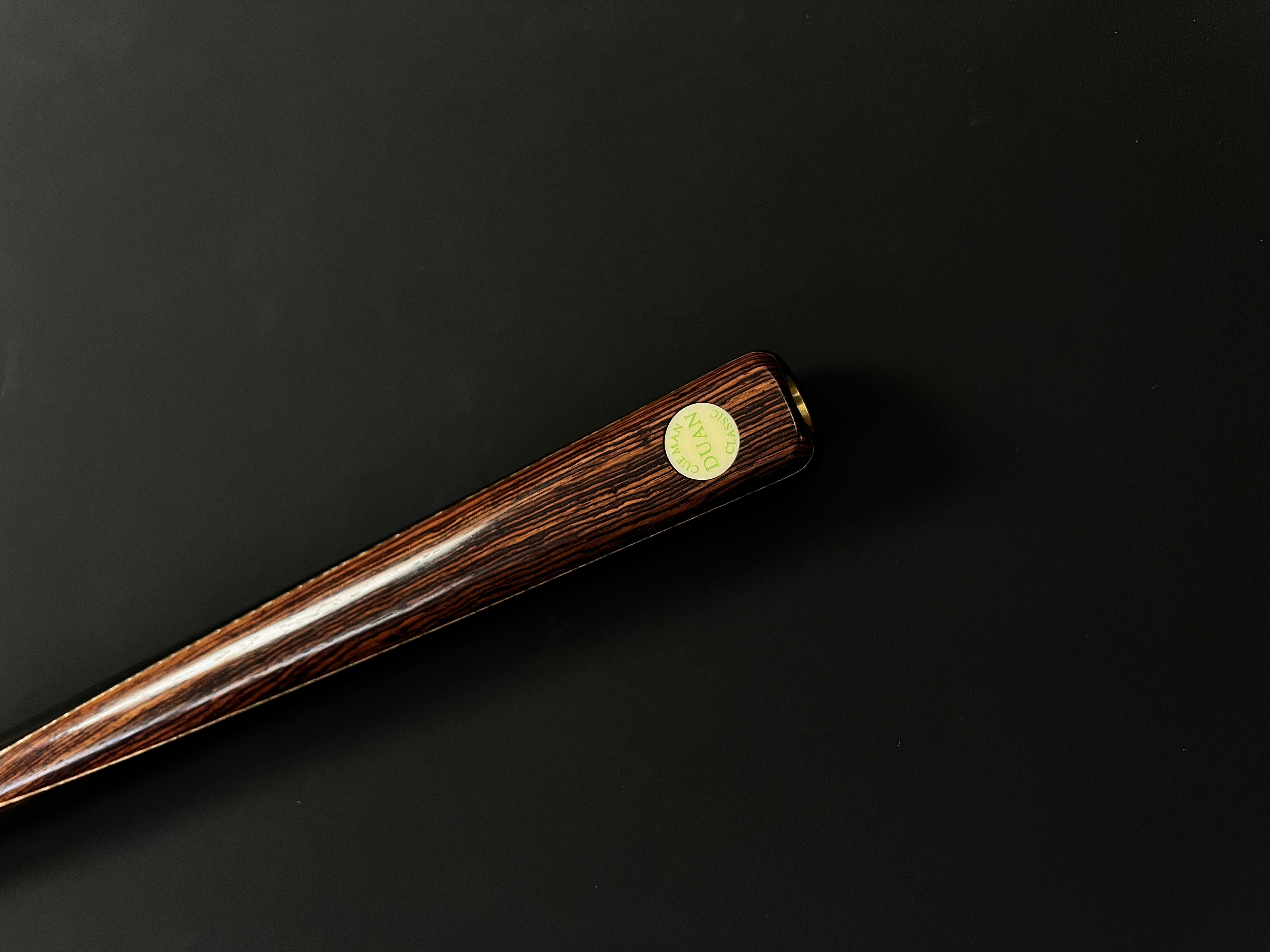 段氏球杆CUE MAN DUAN 段氏球杆绿牌 单插COCO中八小头杆