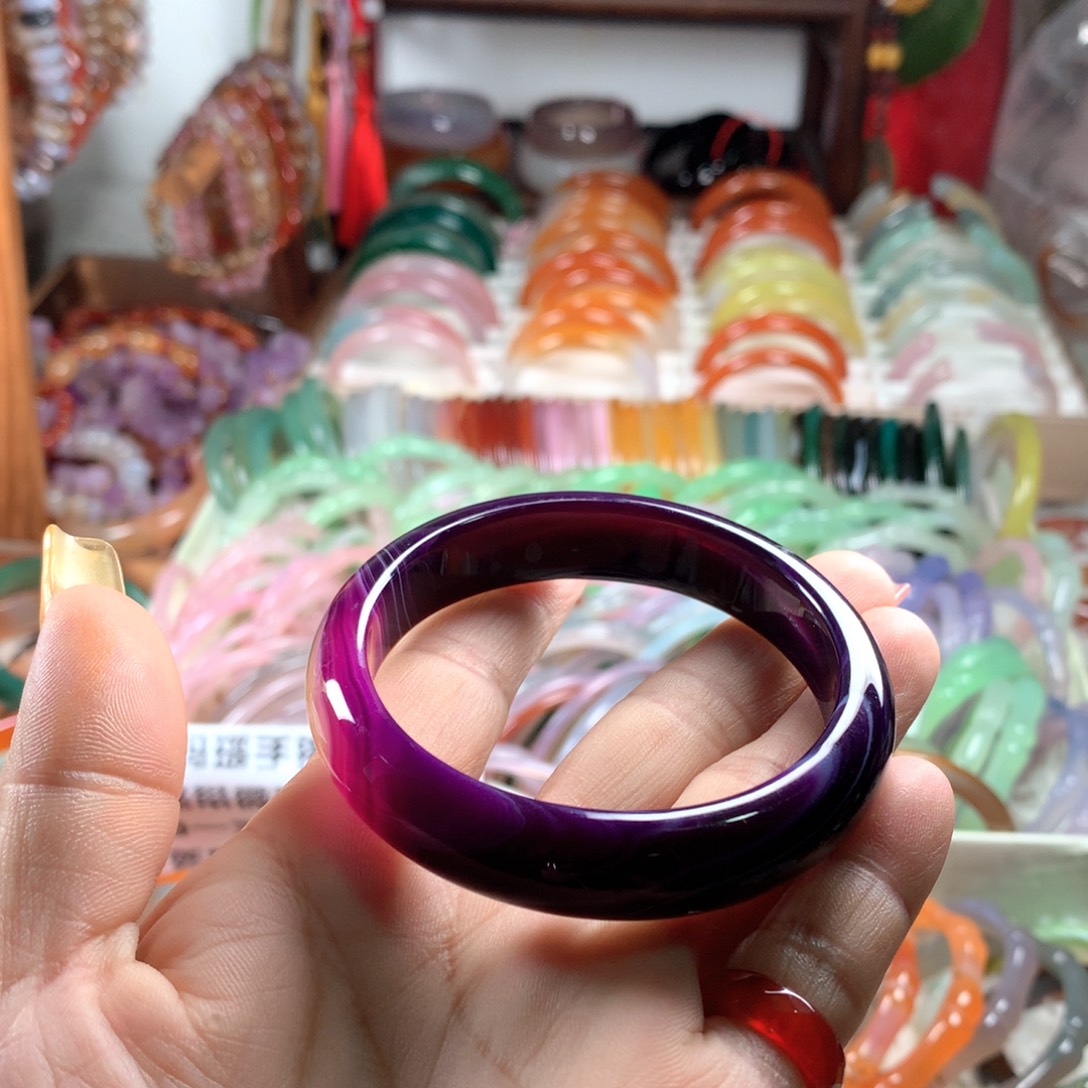 玛瑙/玉髓未镶嵌手镯