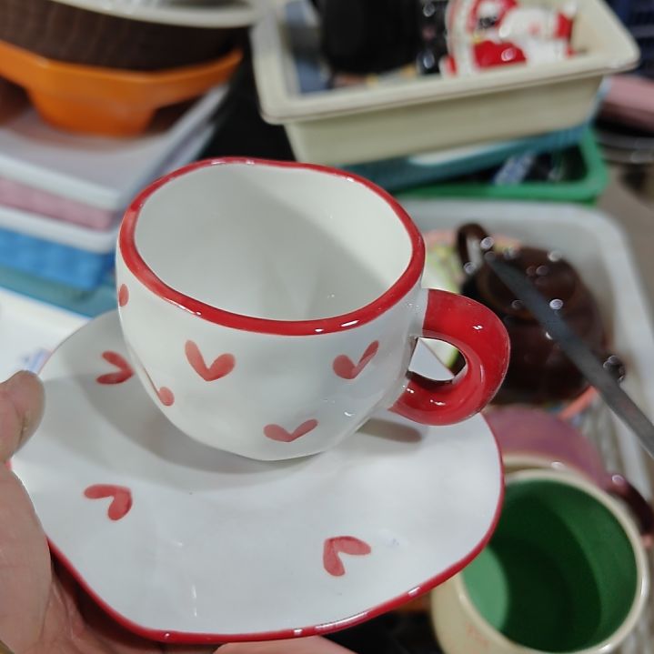 杯陶瓷杯碗盘微瑕疵介意慎拍