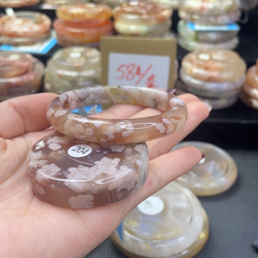 未镶嵌手镯石英质玉嘿****e54/204