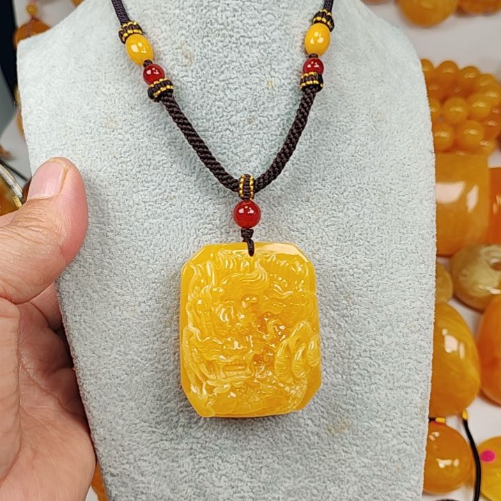 蜜蜡吊坠(赠链)未镶嵌