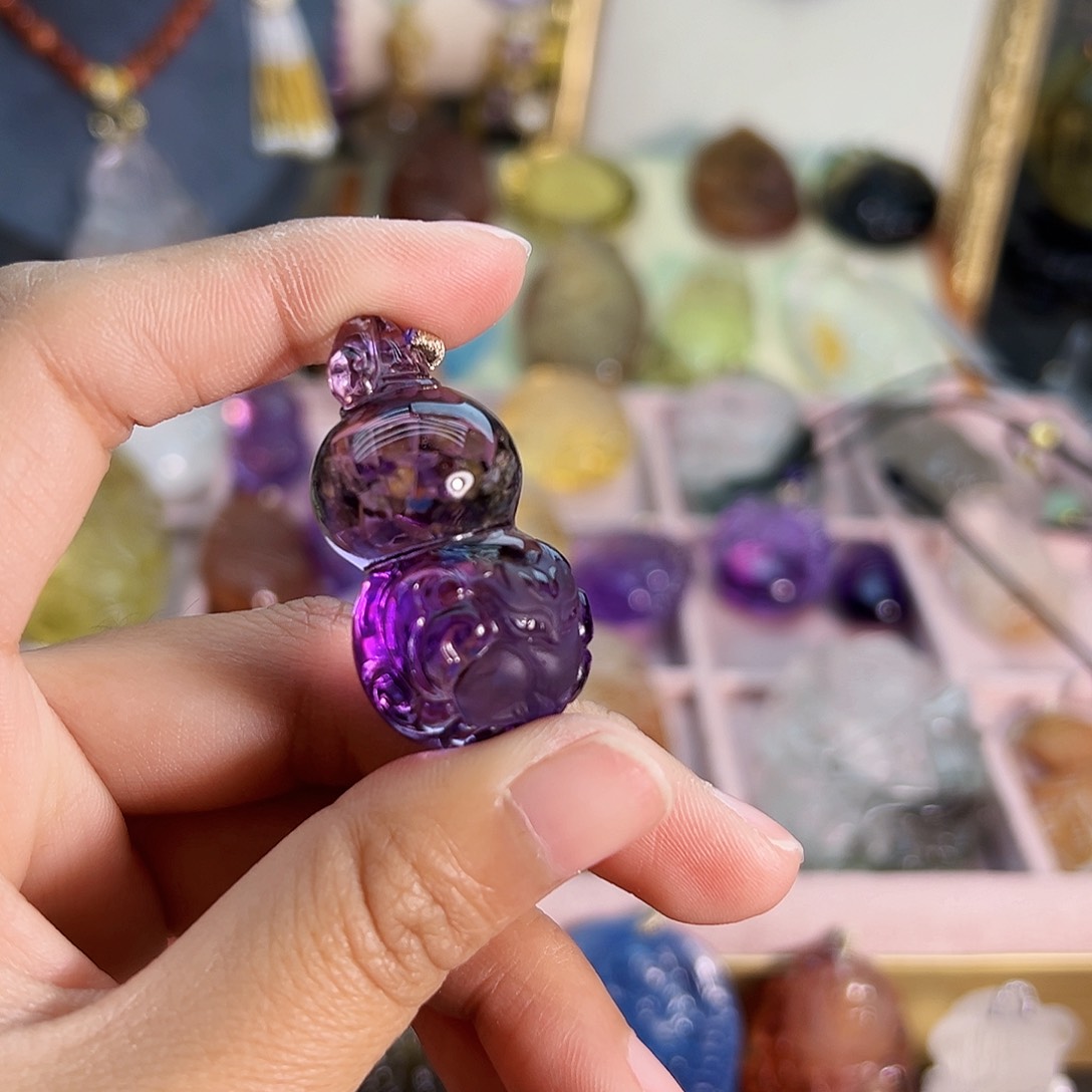 水晶颈饰未镶嵌水晶