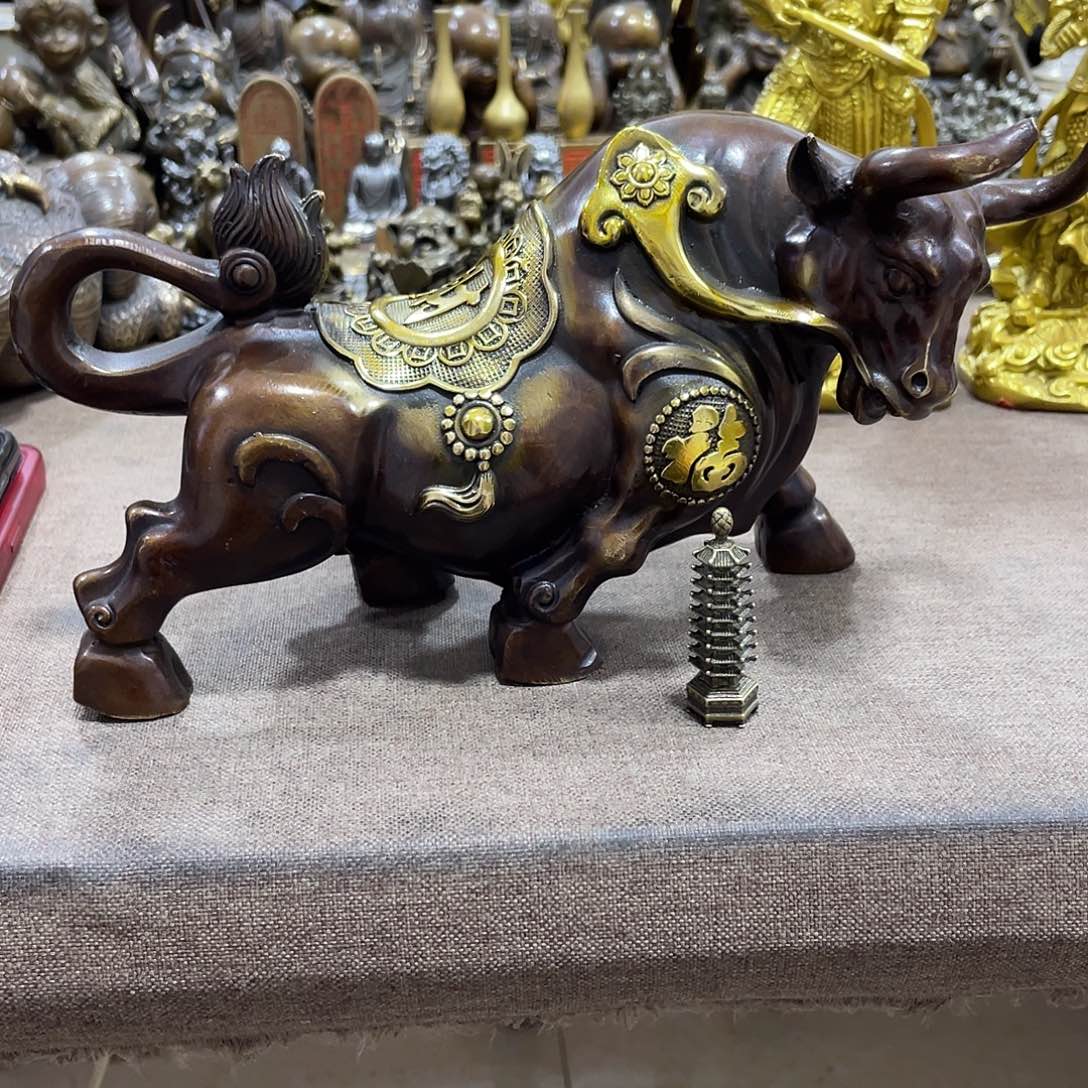 小***子克家铜艺精品摆件