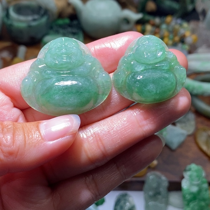 m***y定制翡翠未镶嵌毛货