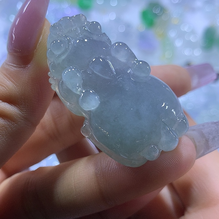 翡翠未镶嵌颈饰天然翡翠A货吊坠
