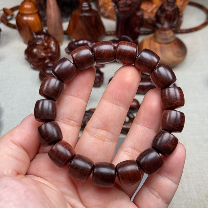 黄花梨/降香黄檀其他1112桶珠17颗