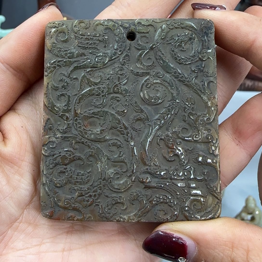 未镶嵌和田玉（糖玉）挂件