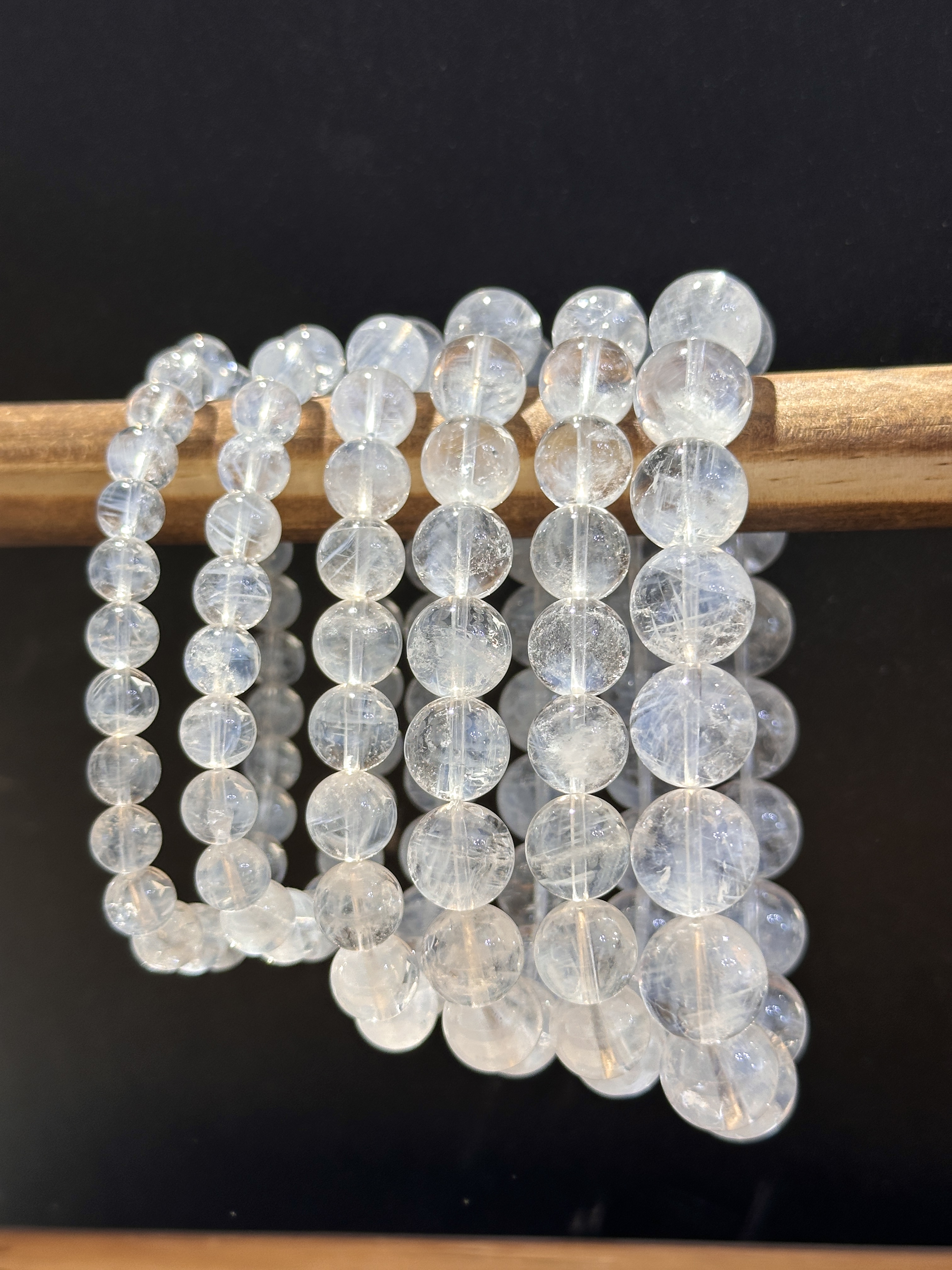 天然蓝针水晶手串 多样性发其一L58