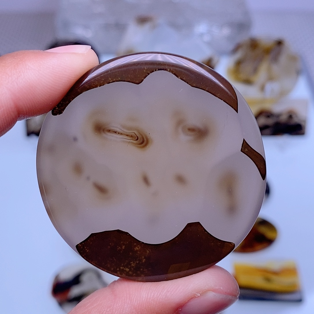 玛瑙/玉髓珠宝半成品未镶嵌