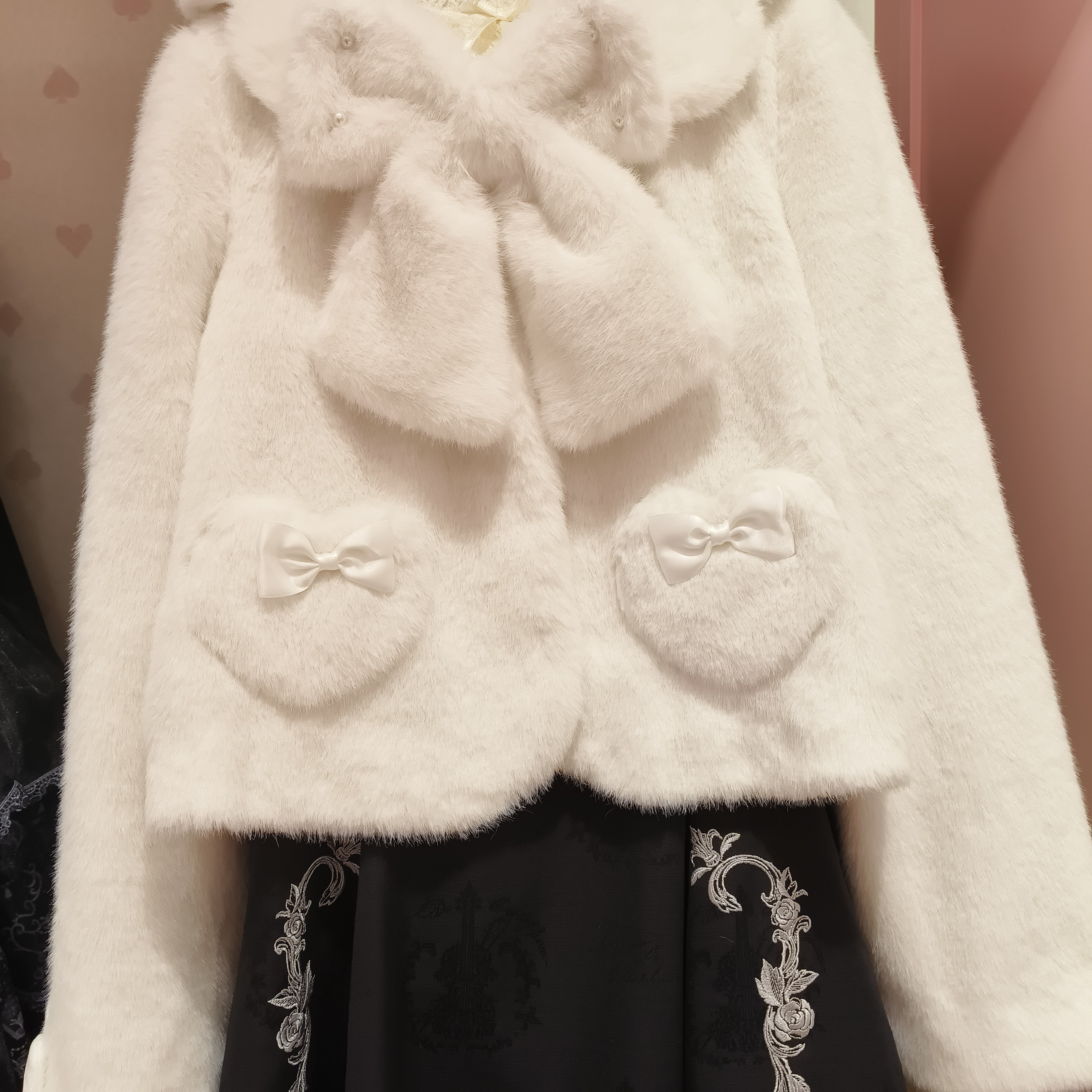 仲夏物语草莓蛋糕毛绒外套