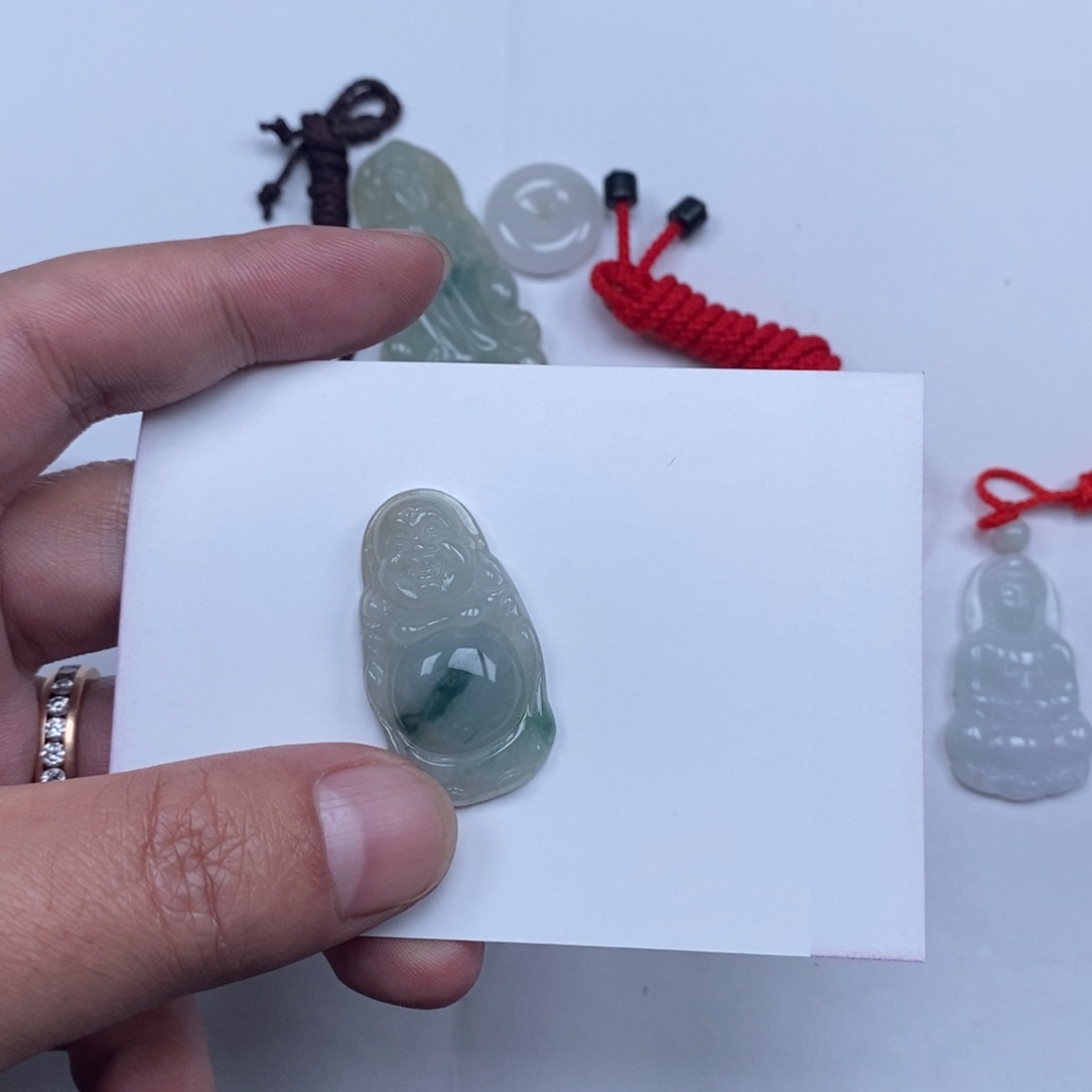 翡翠未镶嵌颈饰天然翡翠