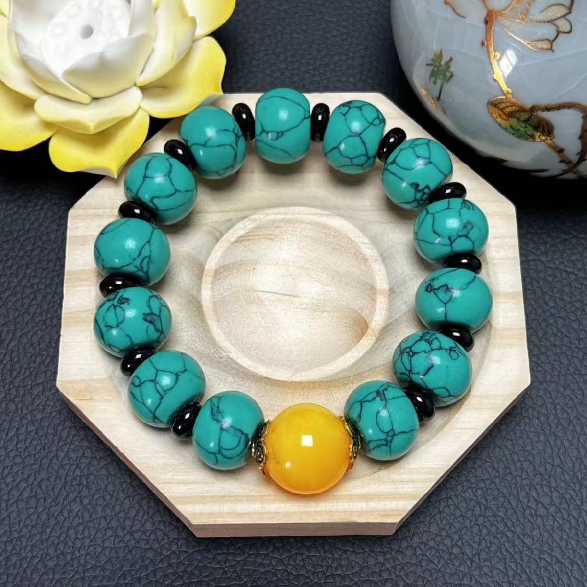 手链  绿song男士精品手链气质搭配国风经典老型