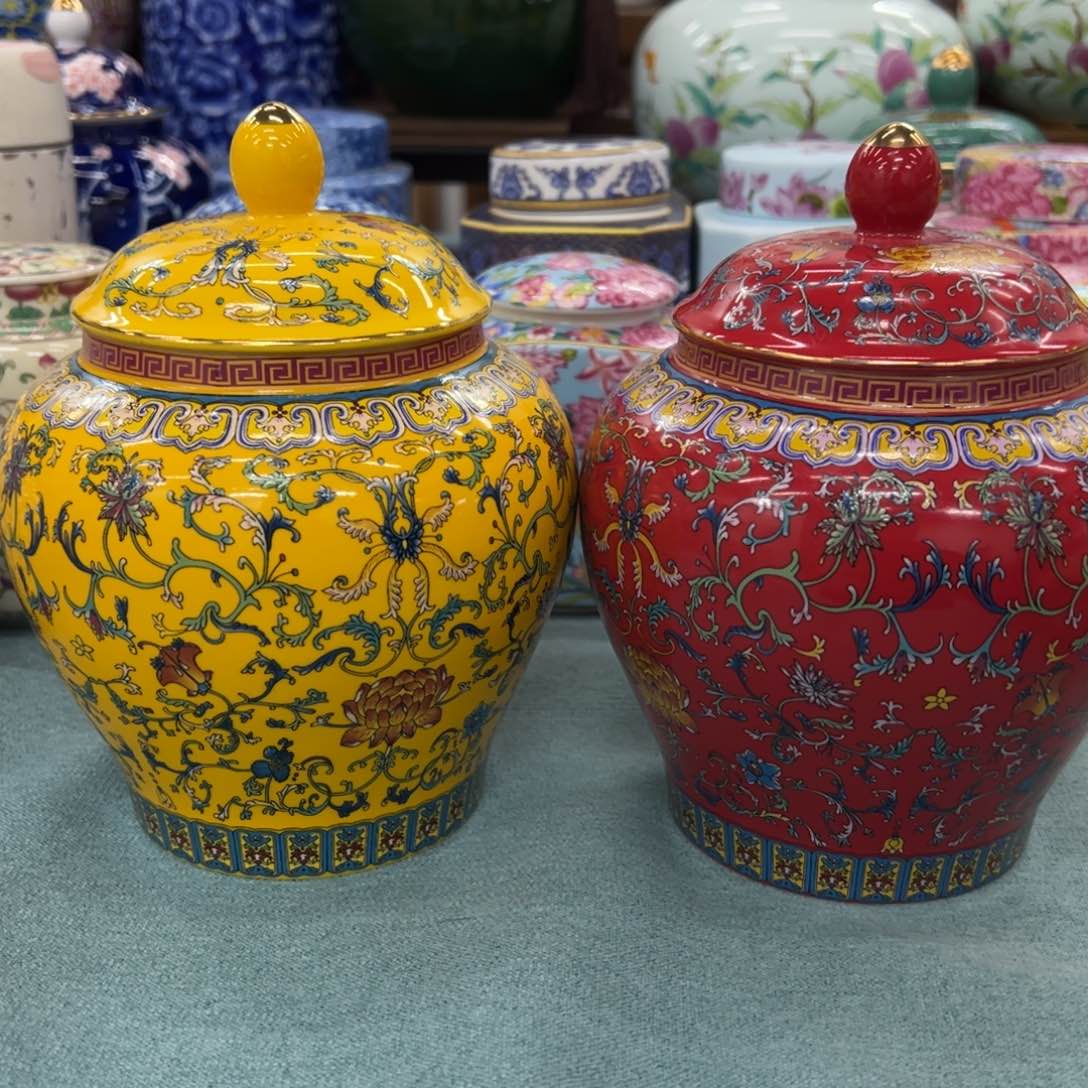 高端款家用茶叶罐