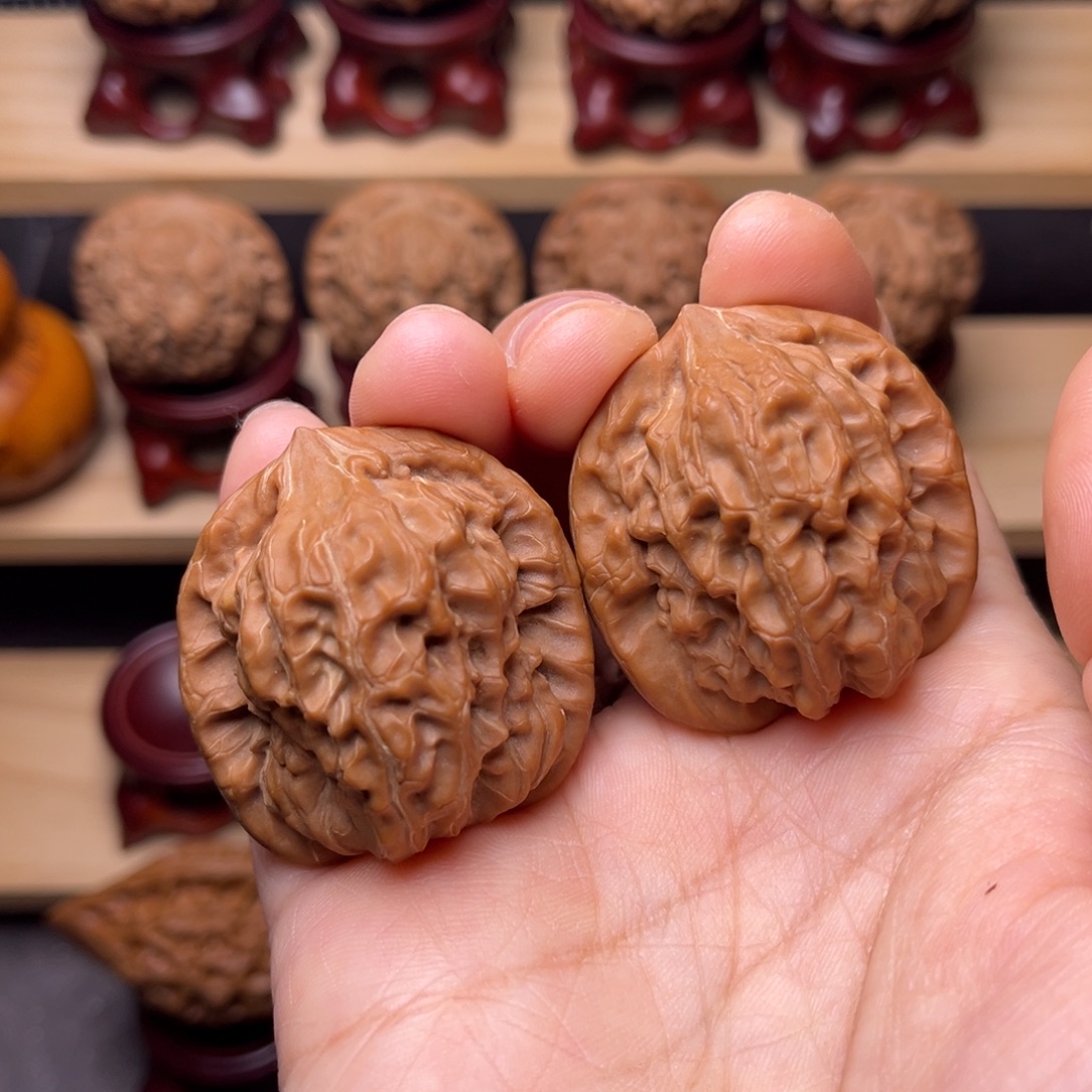 吊坠文玩核桃白蛇骨