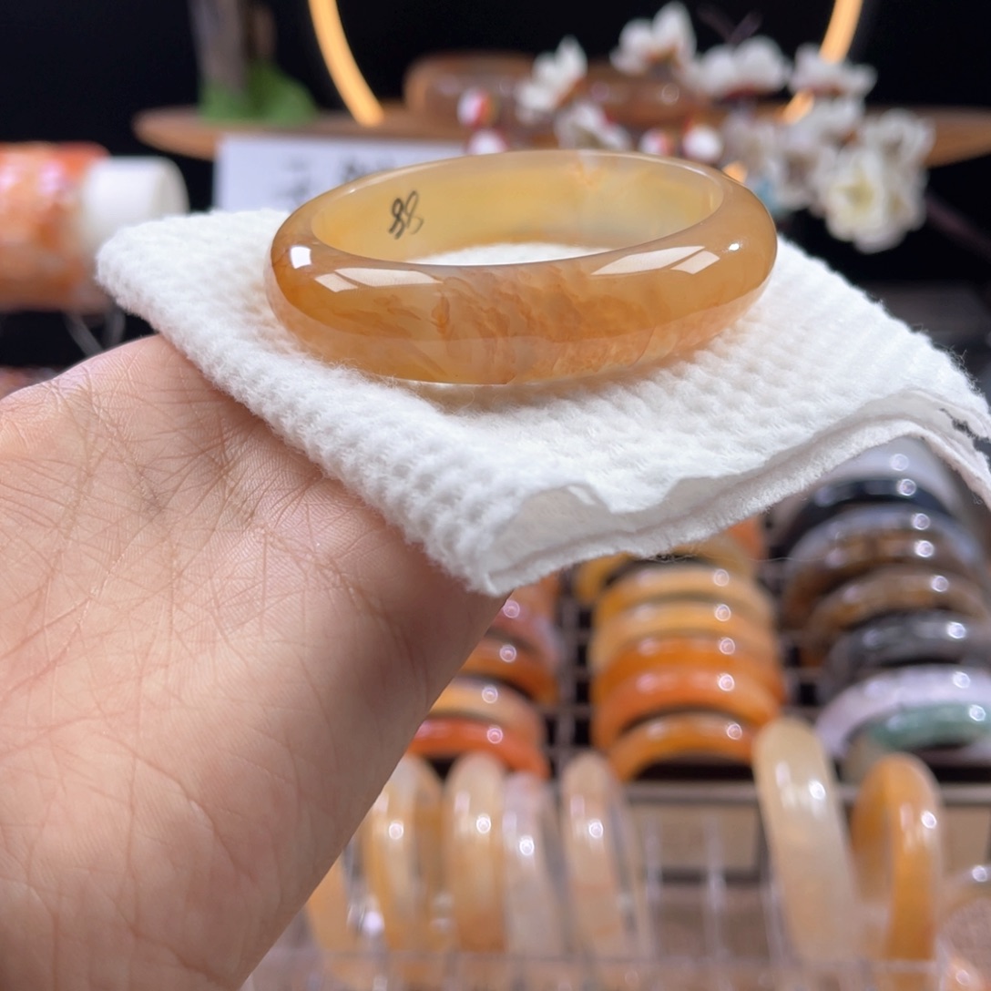 手镯玛瑙/玉髓合金