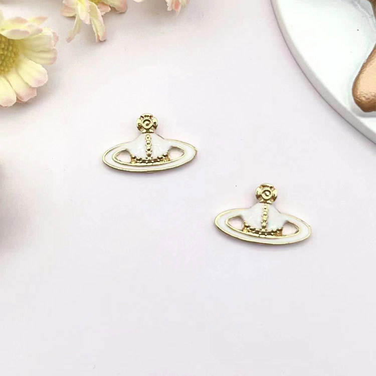 钛钢耳饰 8256-西太后图星