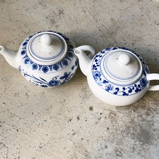 盘用****0手绘壶两个陶瓷陶瓷