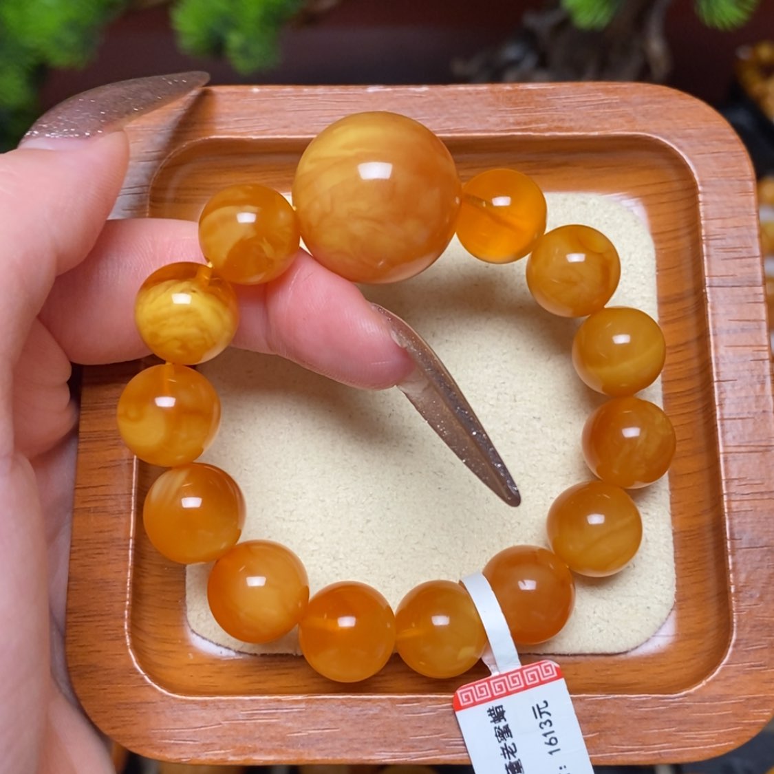 【闪购商品】未镶嵌蜜蜡手链手串