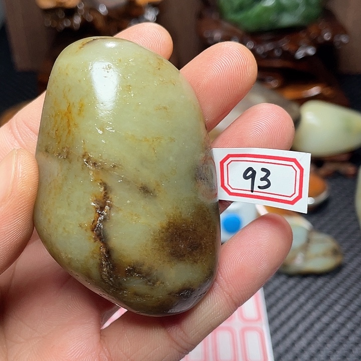 未镶嵌和田玉挂件夕*93