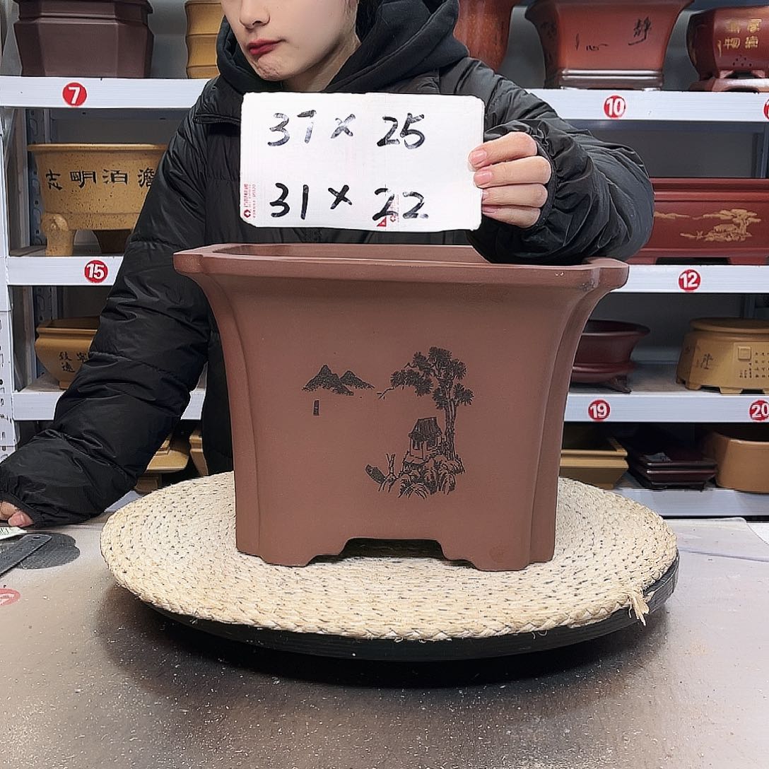 花盆紫砂紫砂花盆