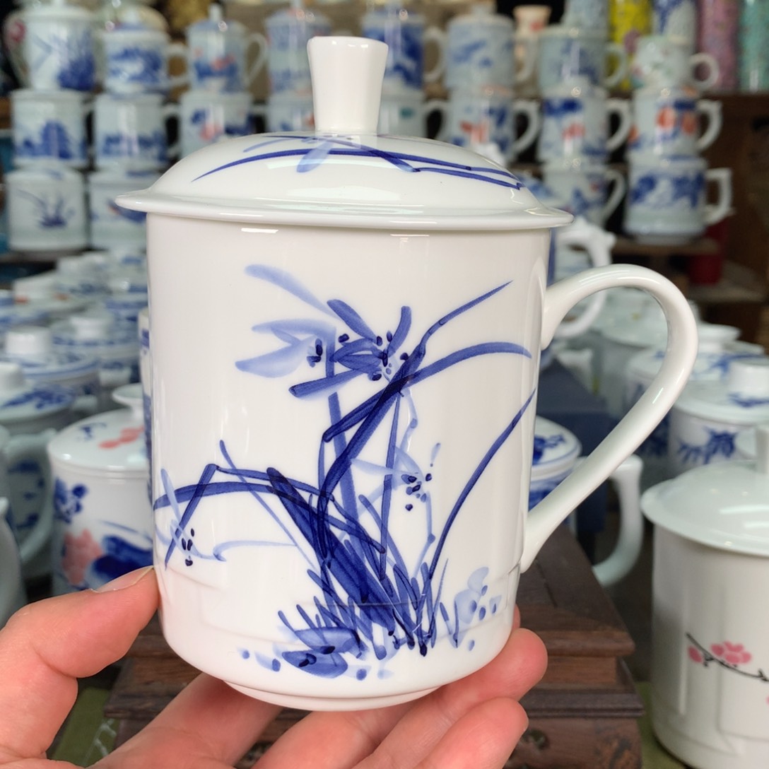 景德镇陶瓷高温办公杯