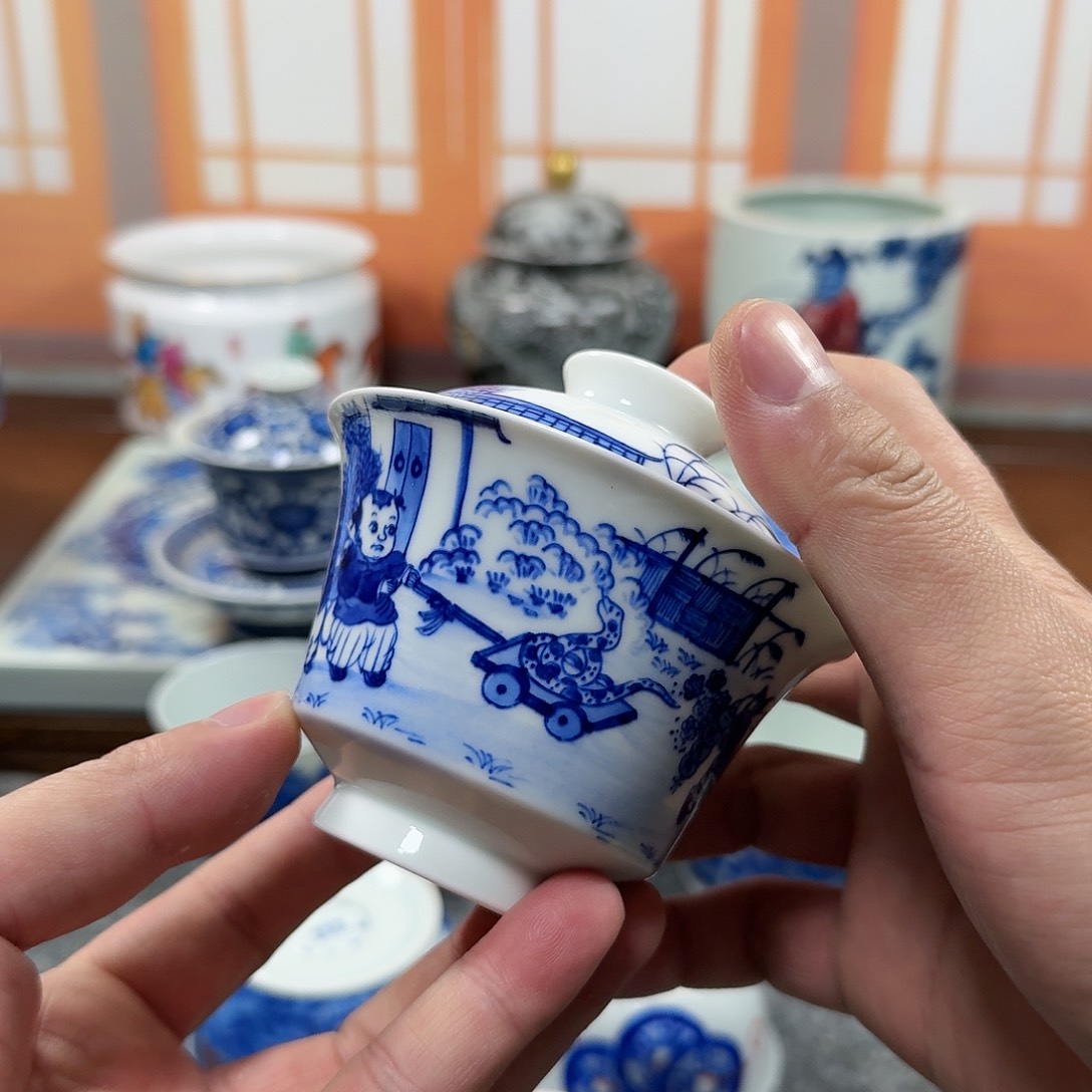 全手工全手绘陶瓷