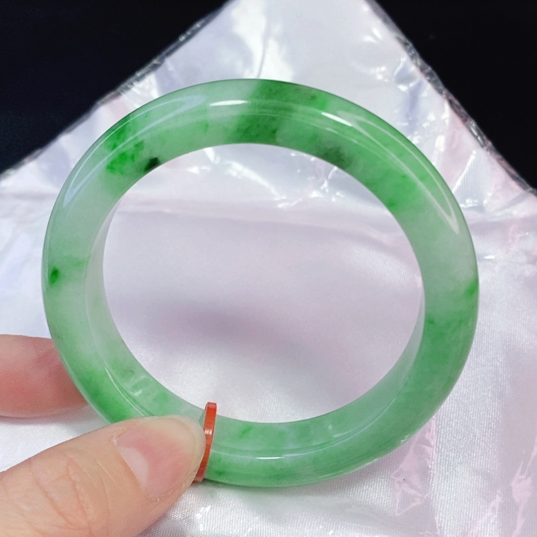 未镶嵌手镯翡翠55正圈