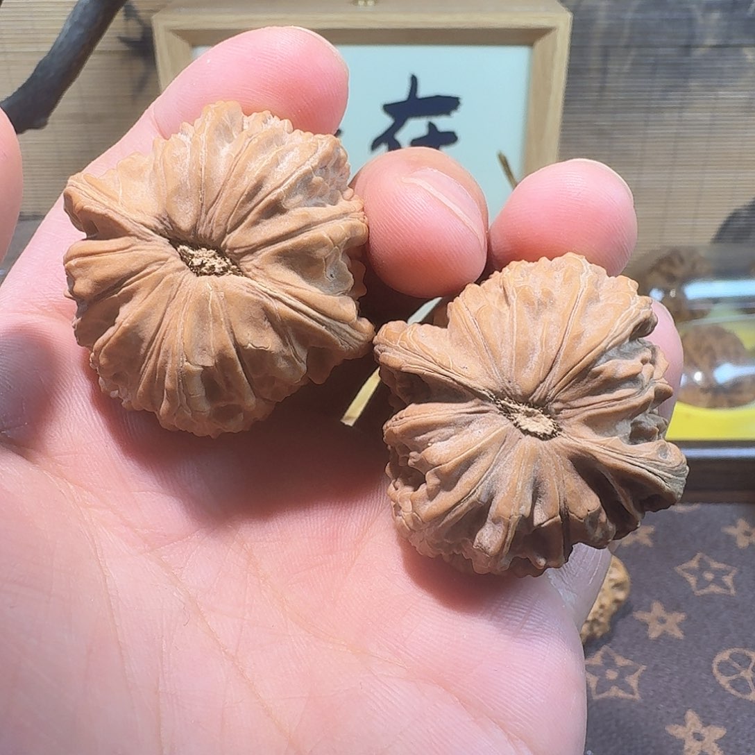 桃核把件全品39.5尺寸磨盘