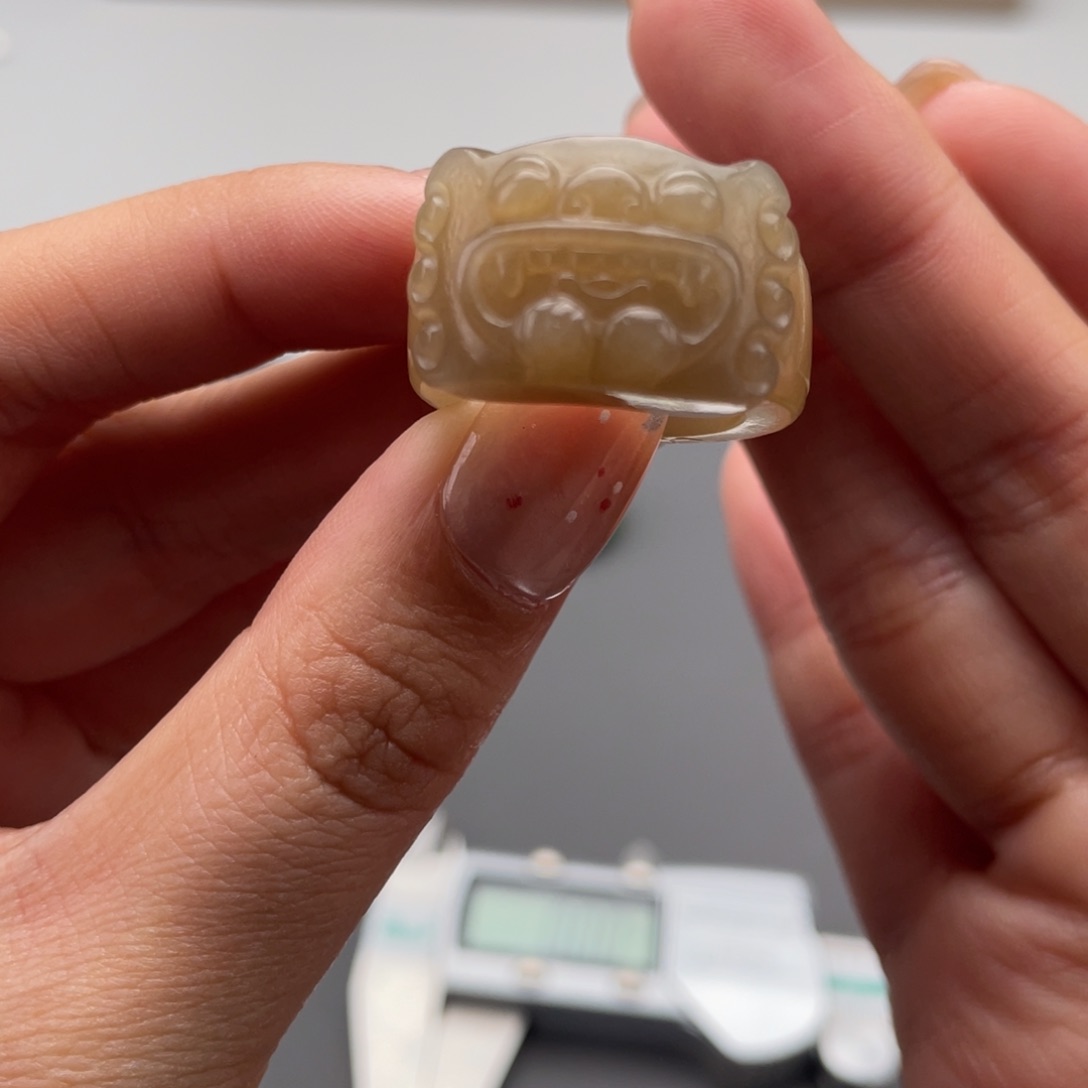 和田玉戒圈16.7未镶嵌