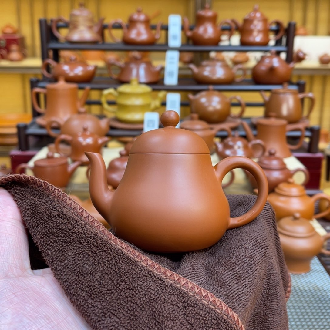 紫砂茶壶潮州手拉壶