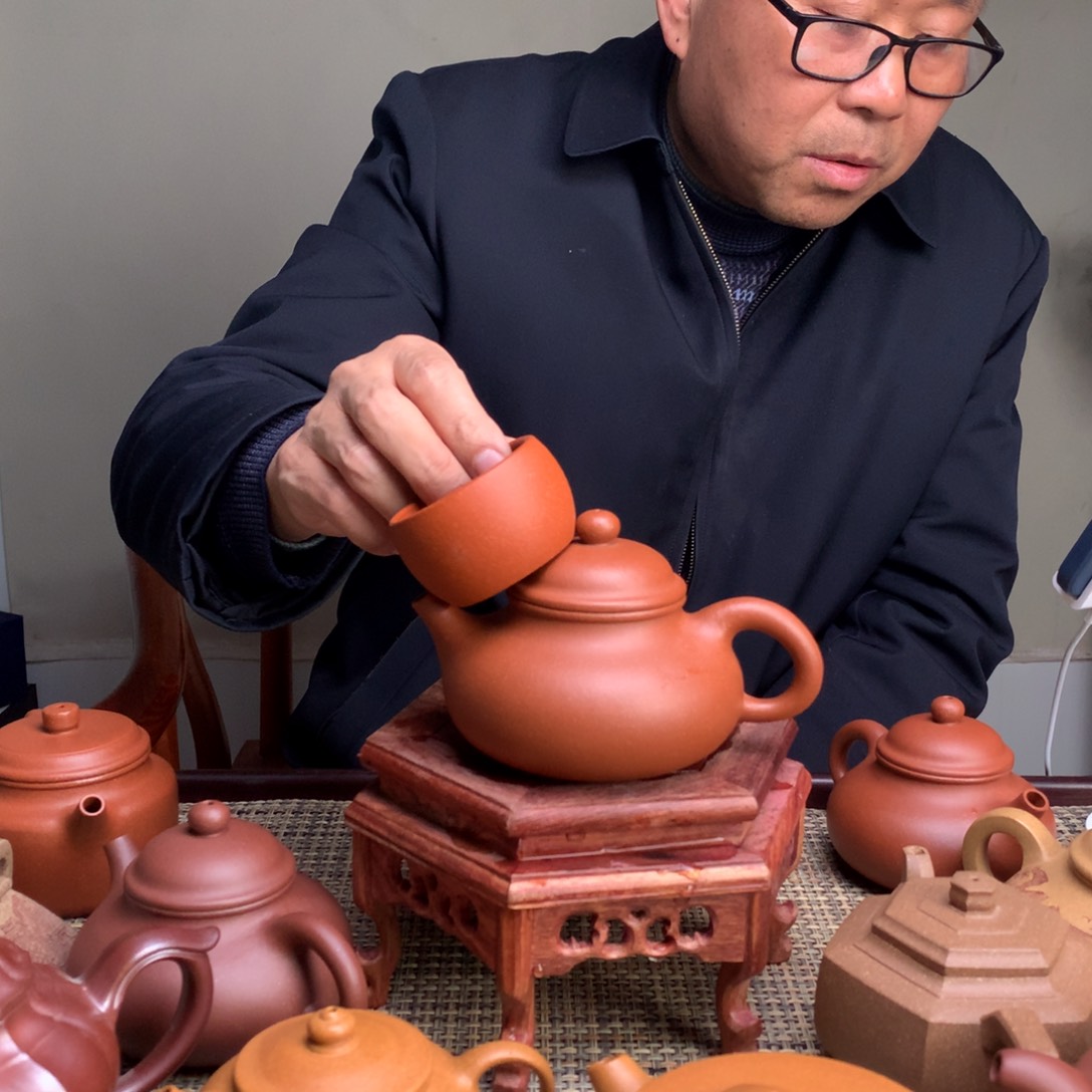 紫砂茶壶活***1宜兴紫砂壶茶壶原矿紫砂壶